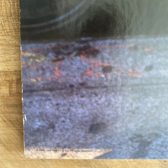 Vintage Levis Store Advertising Poster 22 x 28 199 - Picture 6 of 6